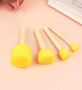Yellow Sponge brush- 4 IN 1