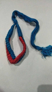 Dori L Blue+ Other Color Blue & Orange Necklace (Tassels)