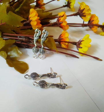 Antique Metal Silver Stud Asn02 Stud