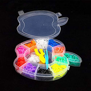 Rainbow Color DIY Loom Band Kit (Apple Shape)
