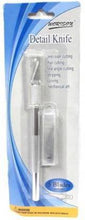 Load image into Gallery viewer, Detail Pen Knife With 5 Interchangeable Sharp Blades Metal Grip Hand-Held Paper Cutter (Set Of 1

