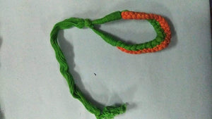 Necklace Dori L Green+Color Green & Red (Tassels)