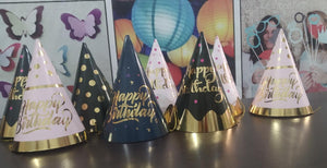 Happy Birthday Cartoon Cap/Birthday Hat/Birthday Theme/Party Supplies- Premium Quality.