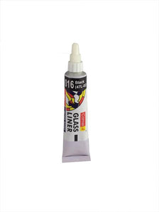 Camel Glass Liner Available On 3 Colors Black Fabric Glue & Adhesives