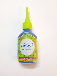 Fevicryl 3D Outliners -Blue 702