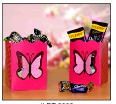Butterfly Model Chocolate Box - Pack has 10pieces