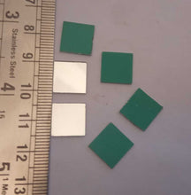 Load image into Gallery viewer, Mirror/ Blouse Glass Work 10Mm Square Shape Jamki Sequences
