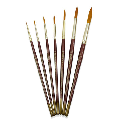Camlin Sr-66 Synthetic Round Brush- Type Drawing Materials