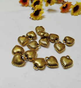 Antique Gold Beads CCB 09