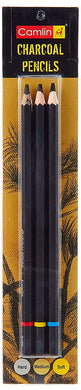 Camlin Kokuyo Medium/soft/hard Charcoal Pencils Tracing Pencil