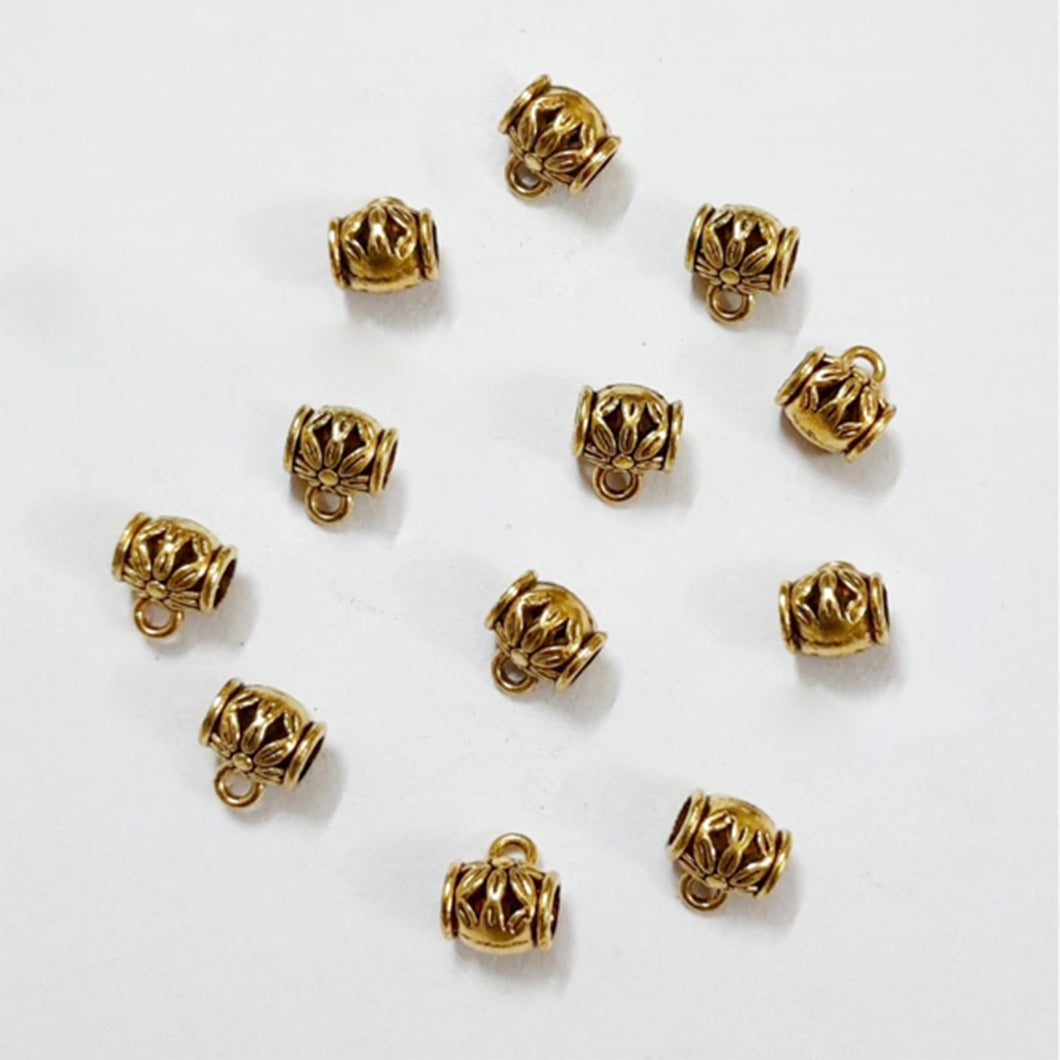 Connectors / Small Size Bend Pipe Cum Connectors / With Whole - 1 PAIR