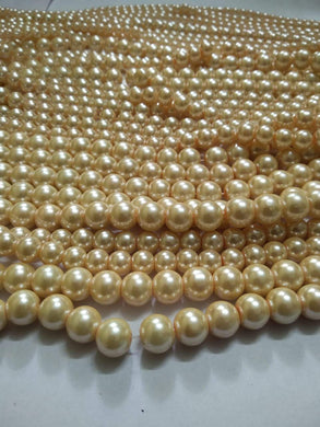Cream Color Premium Quality Pearl Beads 4Mm