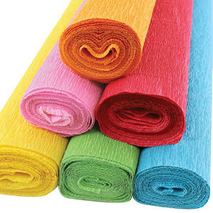 Just Flowers Crepe Paper Rolls, 8ft Length/20in Width - 1 Roll