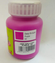 Load image into Gallery viewer, Fevicryl Acrylic Colors - Deep Brilliant Purple 64 Fabric Glue &amp; Adhesives
