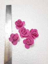 Load image into Gallery viewer, Foam Flower - Dark Pink Pack of 5
