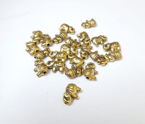 Antique Gold Beads CCB 41