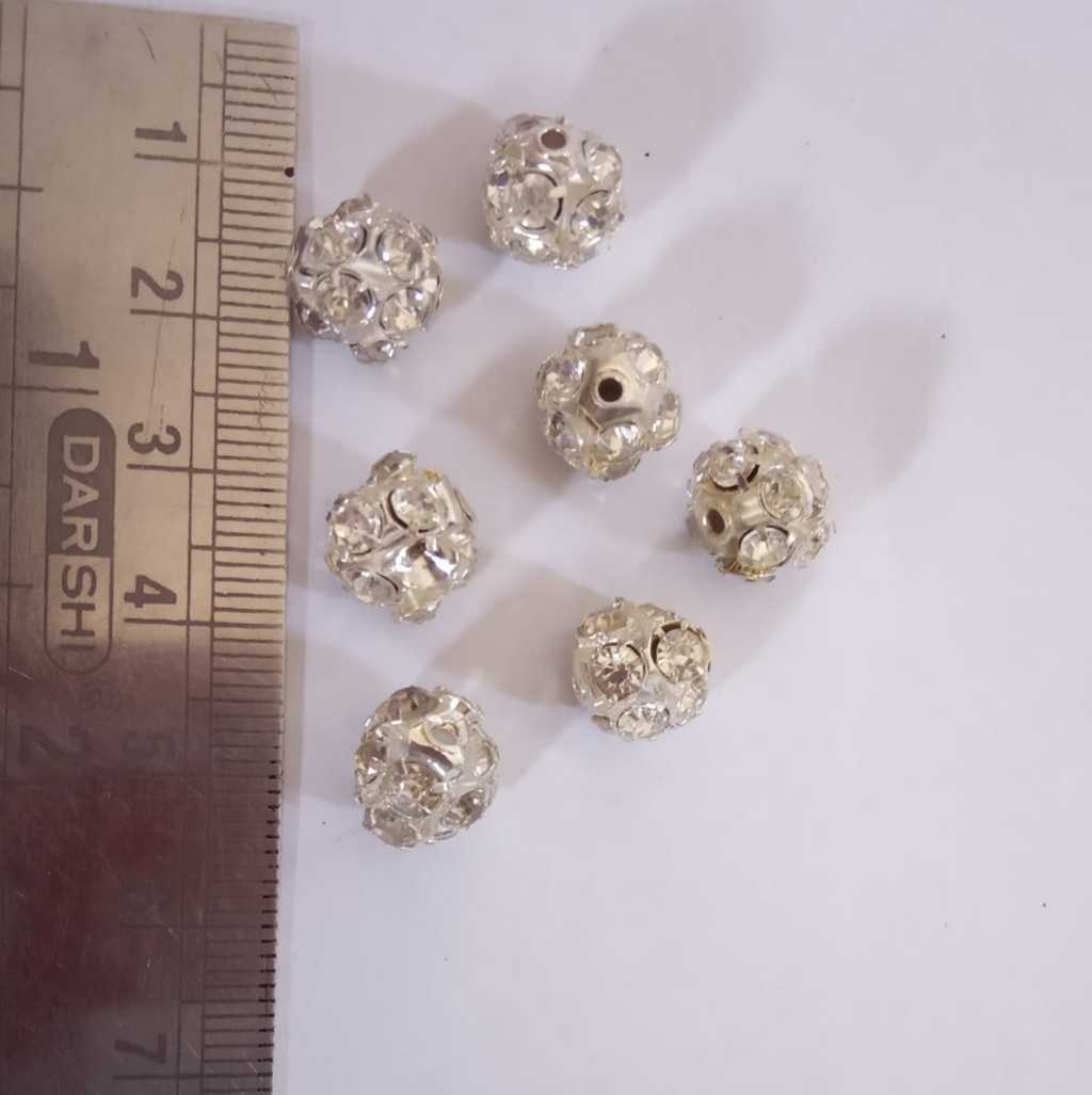 Silver Stone Ball 10Mm Balls