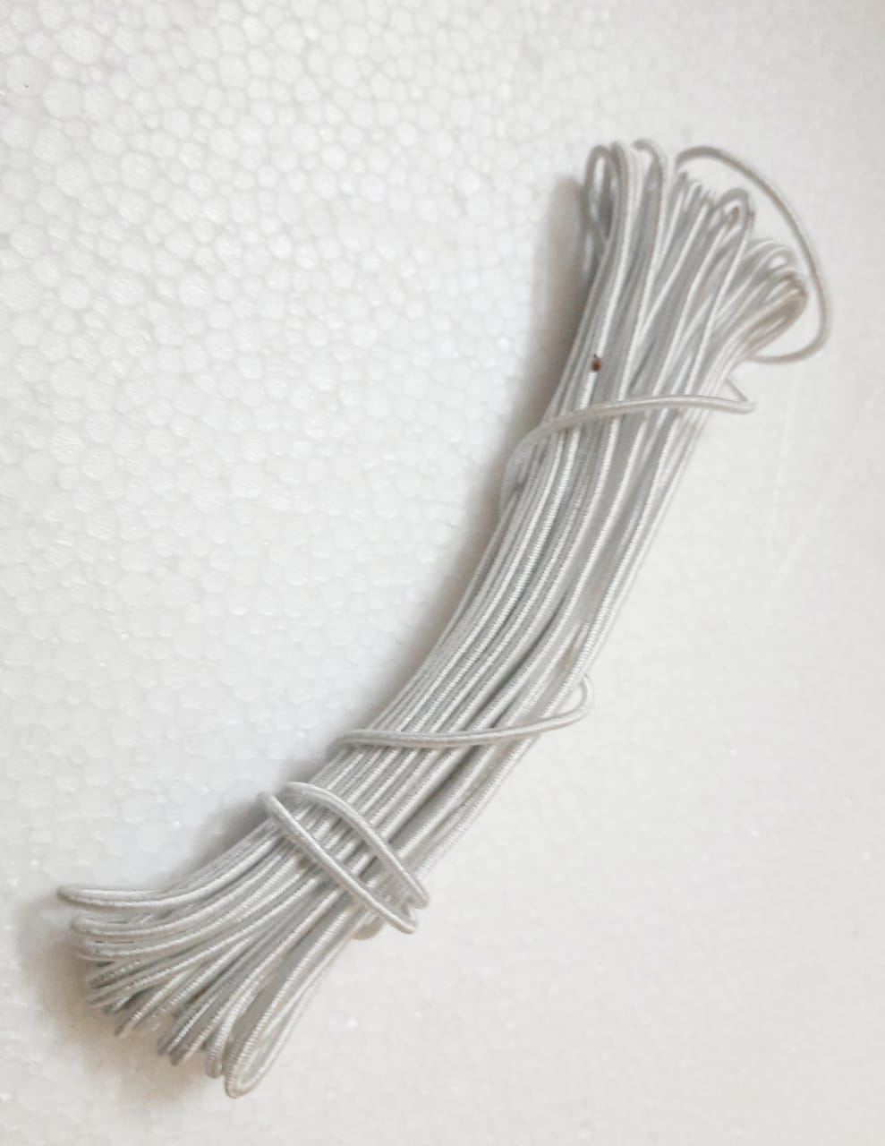 Piping Elastic For Clothes & Shitrs/Long White Heavy Stretch High Elasticity Woven Elastic Bands for Sewing