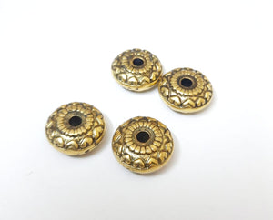 Antique Gold Beads CCB 39
