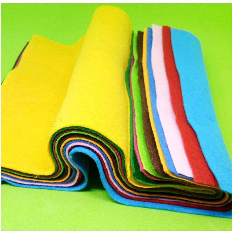 Velvet A4 Eva Foam Sheet (Assorted 2Mm Thick)/grass Look Color