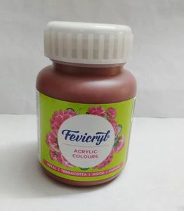 Fevicryl Acrylic Colors -   Indian Red 100ML