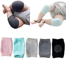 Load image into Gallery viewer, Baby Knee Pads for Crawling, Anti-Slip Padded Stretchable Elastic Cotton Soft Breathable Comfortable Knee Cap Elbow Safety Protector

