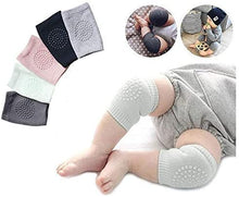Load image into Gallery viewer, Baby Knee Pads for Crawling, Anti-Slip Padded Stretchable Elastic Cotton Soft Breathable Comfortable Knee Cap Elbow Safety Protector
