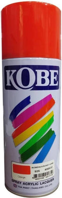 Kobe Acrylic Lacquer Spray For All Purposes- Orange (926) Fabric Glue & Adhesives