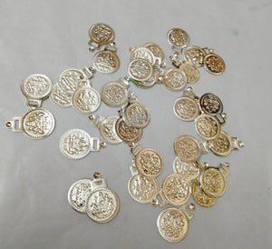 Lakshmi Coin for Aari Work- Small Size- Silver -10grams