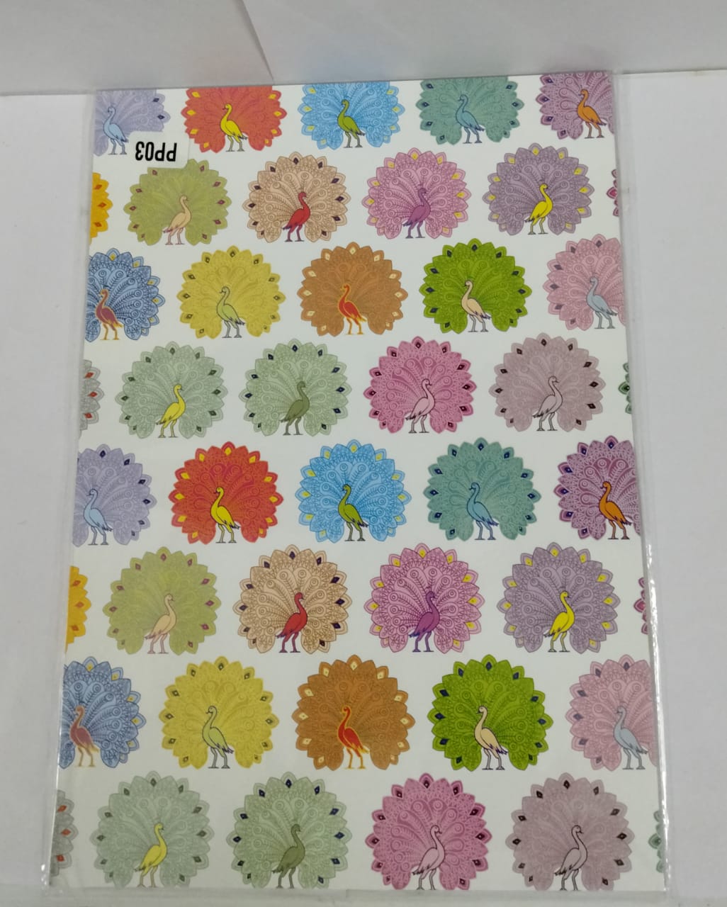 Craft Paper Sheets A4 with Single Side Decorative Pattern- model -25