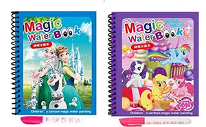 Magic Water Color Book , Set of 1 Book and 1 Pen