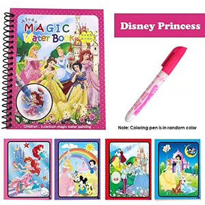 Magic Water Color Book , Set of 1 Book and 1 Pen