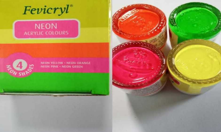 Fevicryl Neon Acrylic Colors