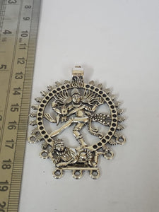 Antique Metal Pendant Silver- APS42