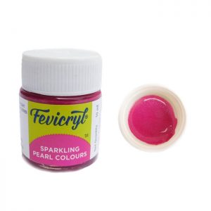 Fevicryl Sparking Pearl Colors -Pink