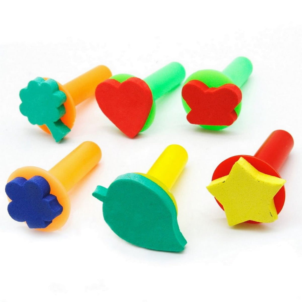 Sponge Stamps Pack of 6