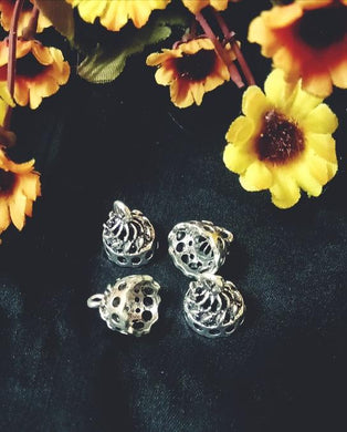 Antique Silver Color Jumka Metal Jhumkas
