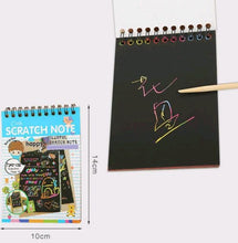 Load image into Gallery viewer, Spiral Scratch Book
