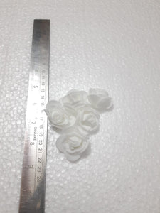 Foam Flower - White Pack of 5