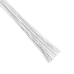 Floral Steel Wire- White Color Quilling Paper