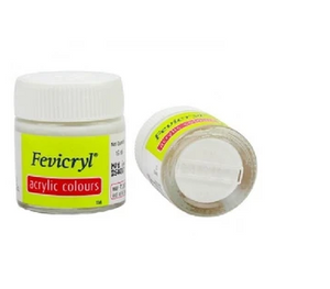 Fevicryl Acrylic Colors- White