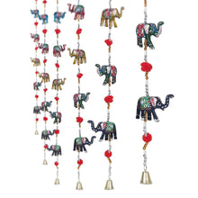 Load image into Gallery viewer, Wooden Elephant Design Wall Hanging - Pack has 2
